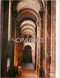 Modern Postcard Issoire Church St Austell twelfth Century Interior