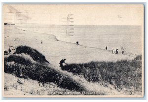 Prince Edward Island Canada Postcard Cavendish North Shore 1930 Vintage Posted