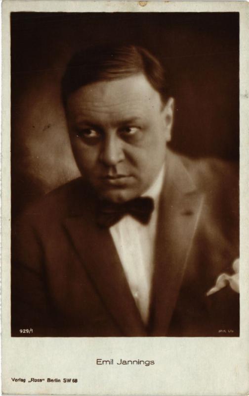 CPA AK EMIL JANNINGS Ross Verlag FILM STAR (465679)