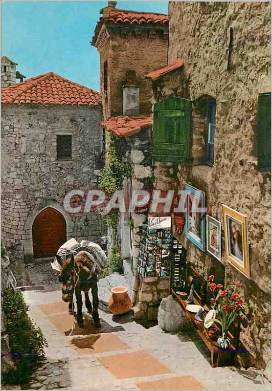 Postcard Modern Provence French Riviera Old Street Scene and Scenic Folklore ...