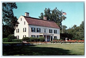 c1960 Historic Long Island King Mansion Field Jamaica New York Vintage Postcard