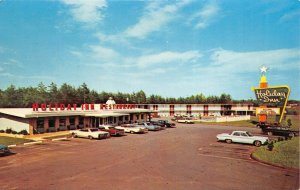 Pilot Mountain North Carolina 1960s Postcard Holiday Inn Motel