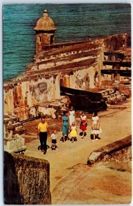 Postcard - El Morro Castle - San Juan, Puerto Rico