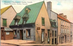 Canada Quebec Montcalm's Headquarters