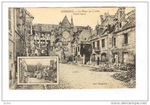 La Place Du Cloitre, Cloister Square, Soissons (Aisne), France, 1900-1910s