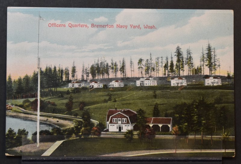 Officers Quarters, Bremerton Navy Yard, Washington - Early 1900s