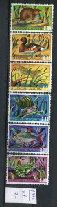 265696 Yugoslavia 1976 year MNH stamps set FROG beaver snail