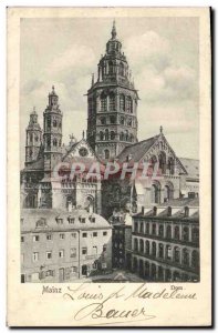 Old Postcard Mainz Dom