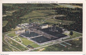 Near NASHVILLE, Tennessee, 1930-40s; Aerial View of DuPont Rayon Company, Old...