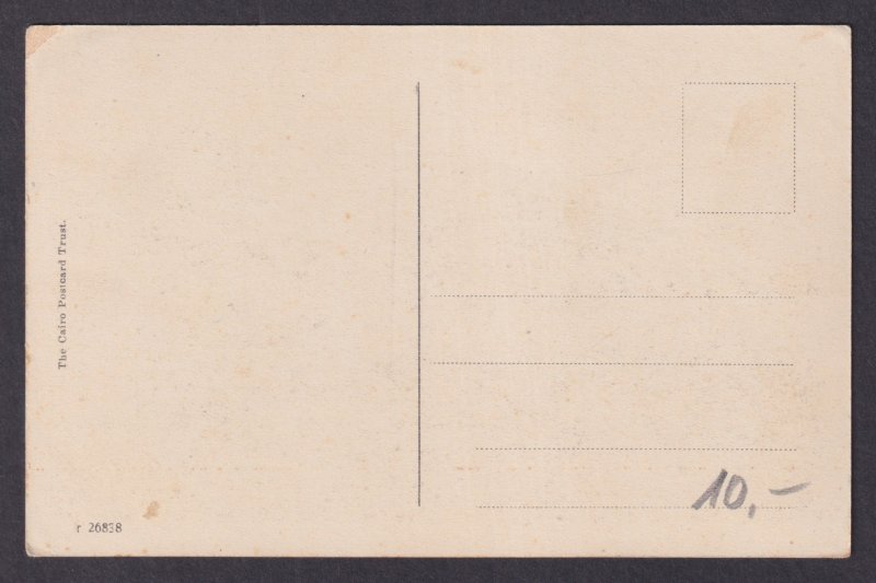 Vintage postcard EGYPT Mansoura Mit-Hadar