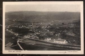 Mint RPPC Real Picture Postcard Zeppelin Airship recording Lustnau View