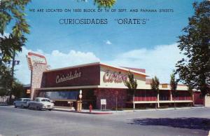 Juarez Mexico Curiosidades Onates Street View Vintage Postcard K59075