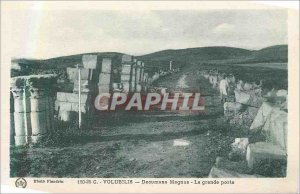 Old Postcard Volubilis Decumana Magnus The Great Gate