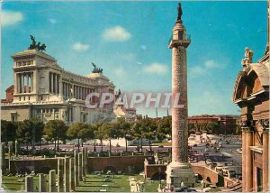 Postcard Modern Rome Altare de la Patria