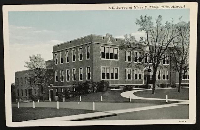 U.S. Bureau of Mines Building Rolla Missouri  Curteich-Chicago