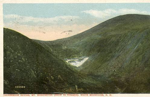 NH - Mt. Washington, Tuckerman Ravine, Snow in Summer