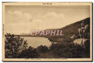 Old Postcard The Alps Route Napoleon Laffrey Lake Statue of Napoleon