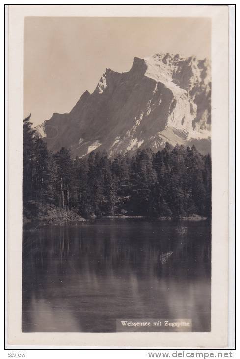 RP; Weissensee mit Zugspitze,Germany, 10-20s