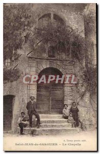 Old Postcard Saint Jean de la Chapelle Garguier Children