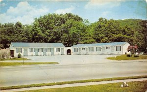 Aberdeen Ohio 1960s Postcard Sapp's Motel