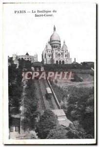 Old Postcard Paris The Sacre Coeur Basilica