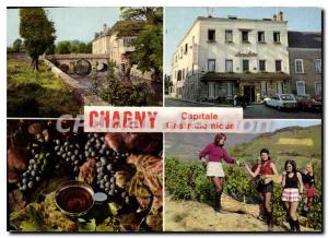 Postcard Modern Gastronomic Capital Chagny