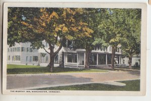 P2608 1921? postcard the worthy inn manchester vermont view