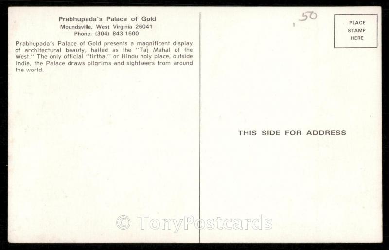 Prabhupada's Palace of Gold - Moundsville