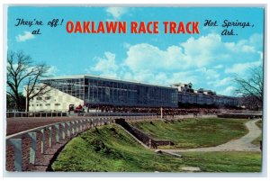 1969 Oaklawn Race Track Hot Springs Arkansas AR Posted Vintage Postcard