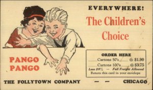 Follytown Co Chicago Children - Toy Adv? C1920s Postal Card