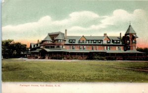 1900s Farragut House Rye Beach NH New Hampshire Undivided Back Postcard