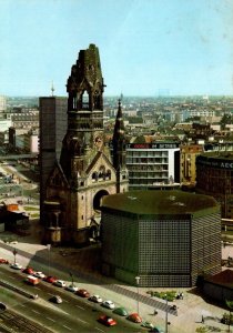 Germany Berlin Kaiser-Wilhelm-Gedaechtniskirche 1967