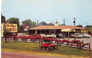 Fort Lawn South Carolina Wagon Wheel Restaurant Vintage Postcard AA48050