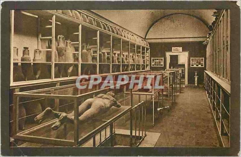  Vintage Postcard Pompei Interior Museum