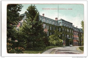 HAVERHILL, Massaxhusetts, PU-1907; Bradford Academy