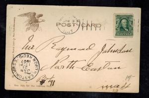 1907 Picture Postcard Navy Submarine USS Boat Plunger at sea Cover