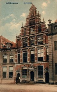 Netherlands Deventer Politiebureau Vintage Postcard 08.50