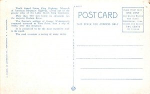 Storm King Highway New York Postcard