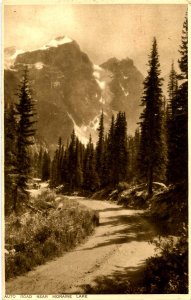 Canada - Alberta, Auto Road Near Morraine Lake   