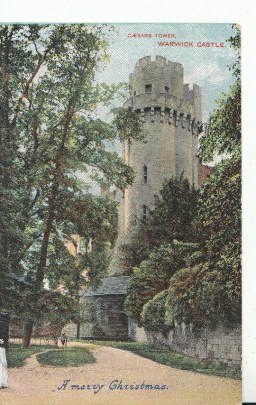 Warwickshire Postcard - Caesars Tower - Warwick Castle - Ref TZ2067