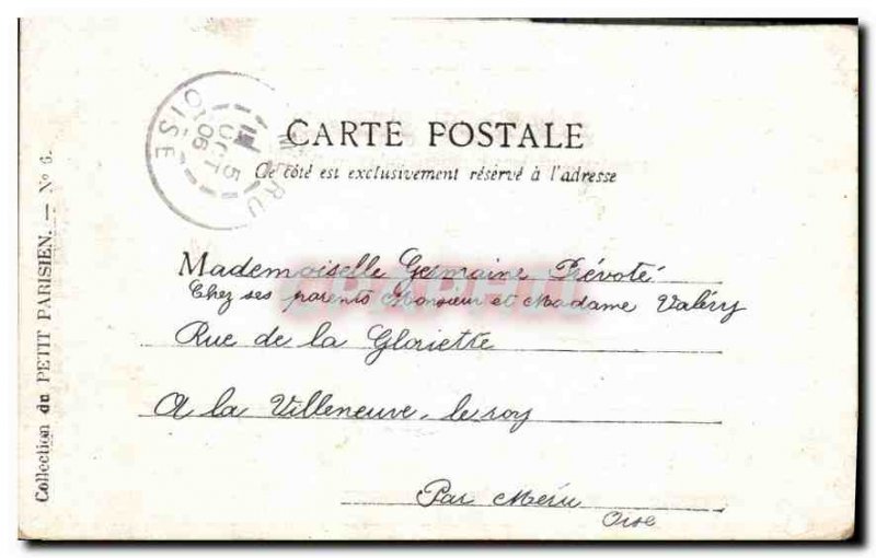 Postcard Old Paris Pantheon