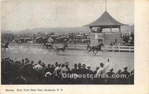 Racing, New York State Fair Syracuse, NY, USA Horse Racing Unused 