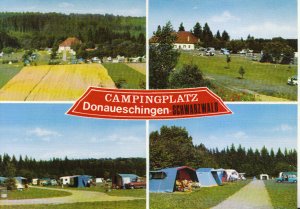 Germany Postcard - Campingplatz - Donaueschingen - Schwarzwald - Ref TZ5372