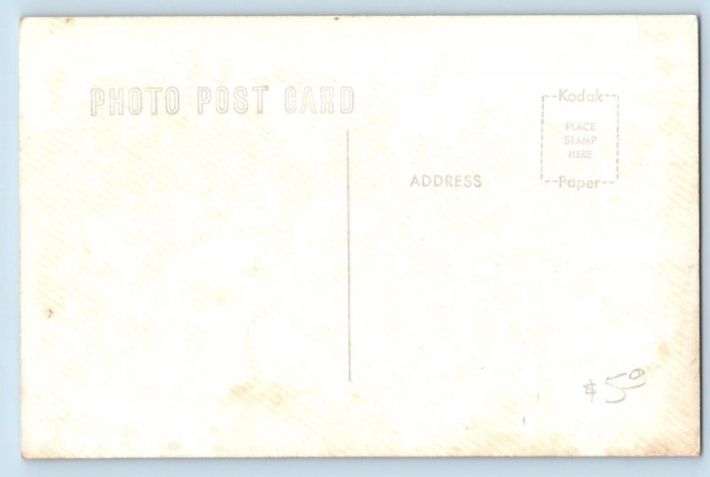 U S N S Steamer Ship Postcard RPPC Photo General William Weigel c1950's Vintage