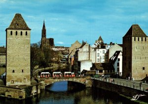 Les Ponts Couverts et la Cathedrale,Strasbourg,France BIN