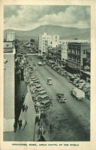 1949 Wenatchee, Washington, Apple Capital Of The World - Vintage Postcard