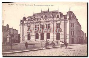 Postcard Old New Macon Chamber of Commersee