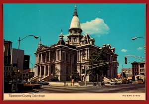 Indiana, Lafayette - Tippecanoe County Courthouse - [IN-092X]