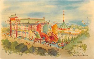 Hong Kong Pavilion New York World Fair Unused 