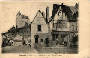 CPA LUYNES -Le Chateau et les Vieilles Maisons (228770)